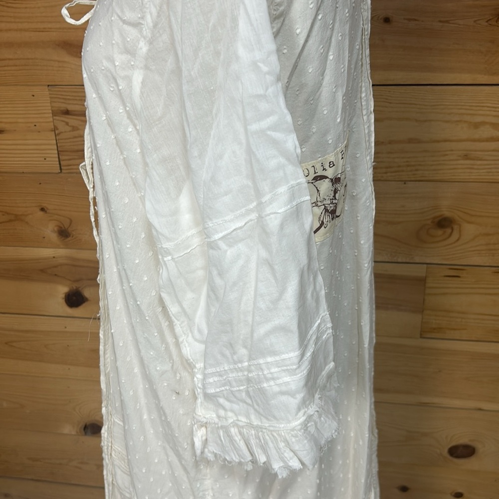 Magnolia Pearl vintage textile cotton granny nightgown cottagecore dress XL - Picture 6 of 16